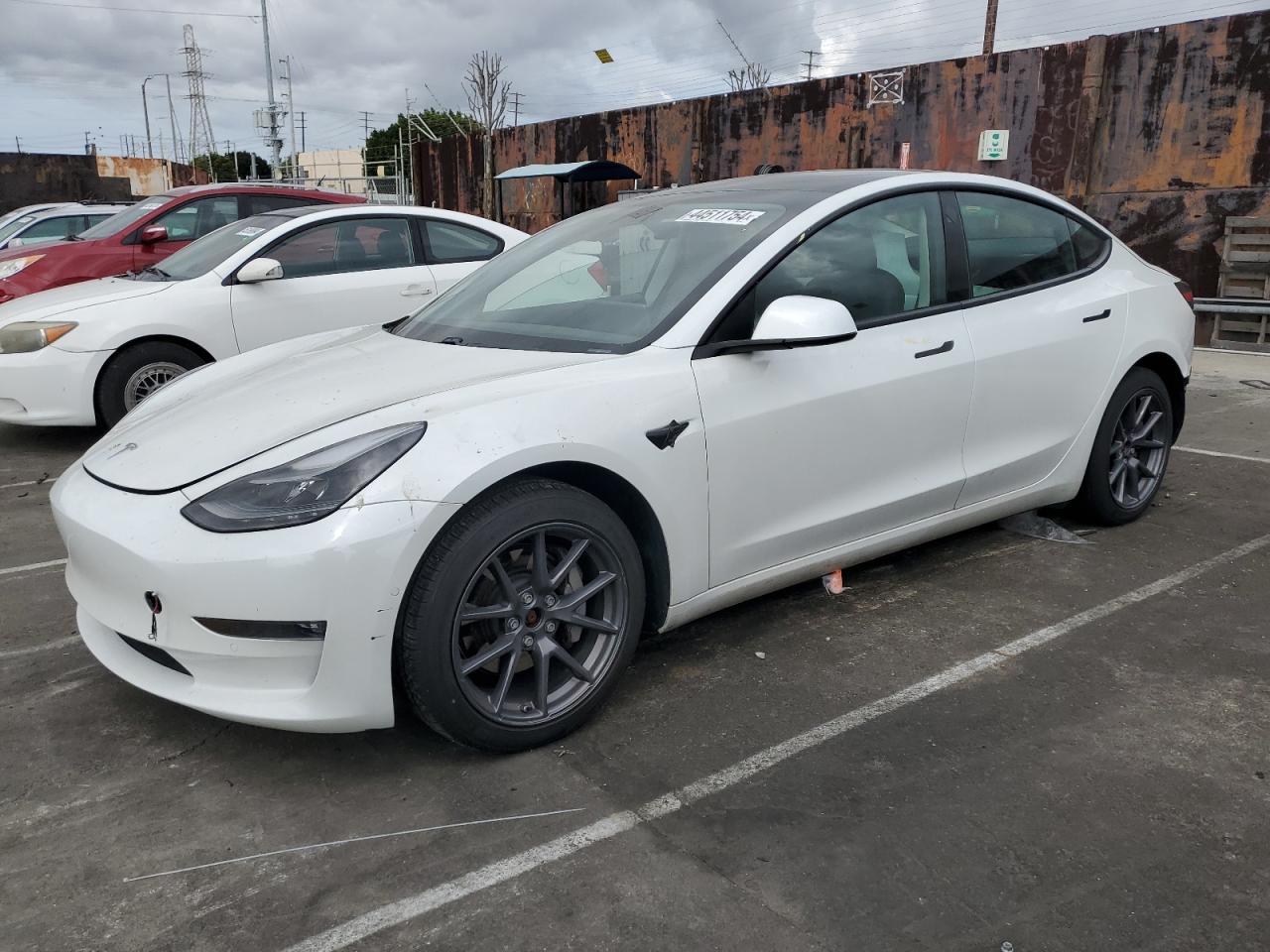 TESLA MODEL 3 2021 5yj3e1eb1mf876548