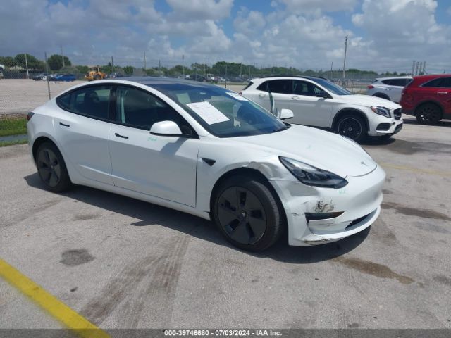 TESLA MODEL 3 2022 5yj3e1eb1nf175350