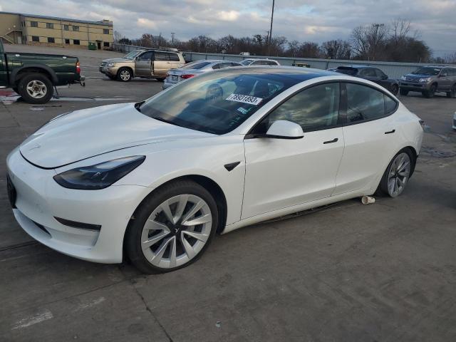 TESLA MODEL 3 2022 5yj3e1eb1nf179060