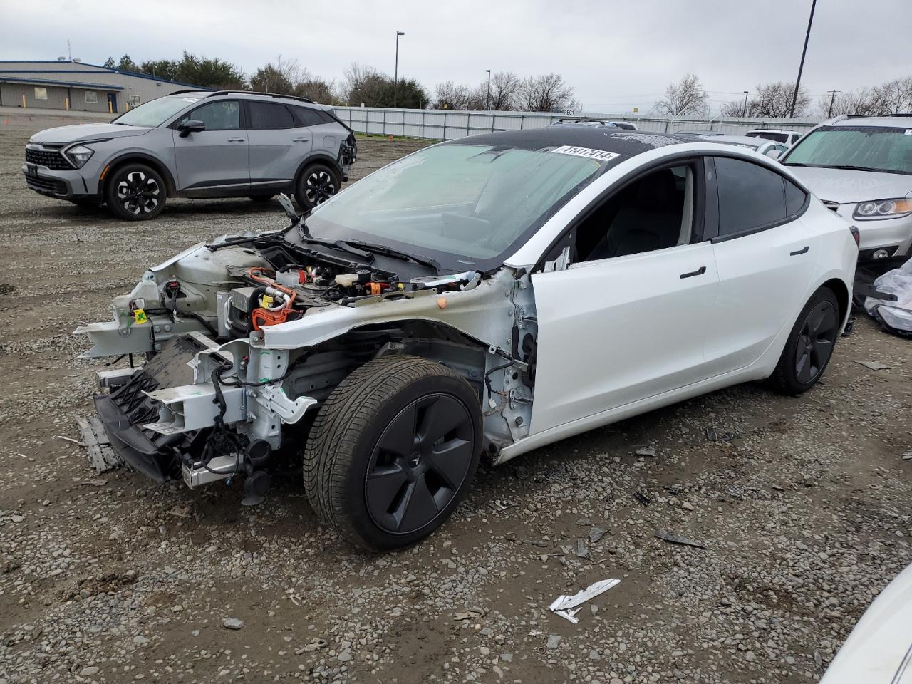 TESLA MODEL 3 2022 5yj3e1eb1nf349336