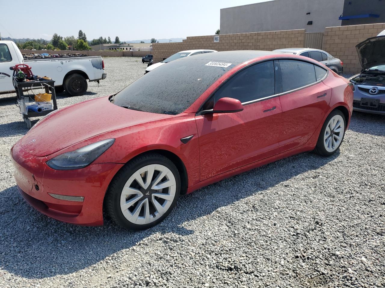 TESLA MODEL 3 2021 5yj3e1eb2mf005884