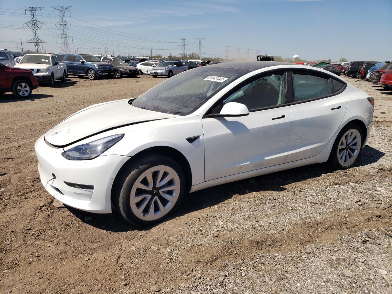 TESLA MODEL 3 2021 5yj3e1eb2mf043969