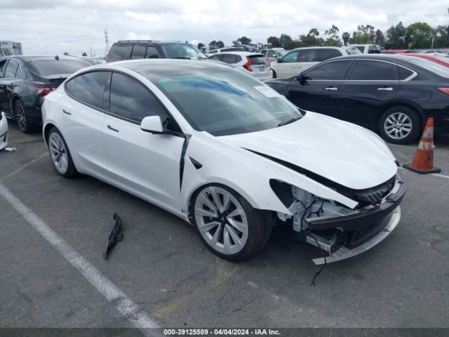 TESLA MODEL 3 2022 5yj3e1eb2nf106375