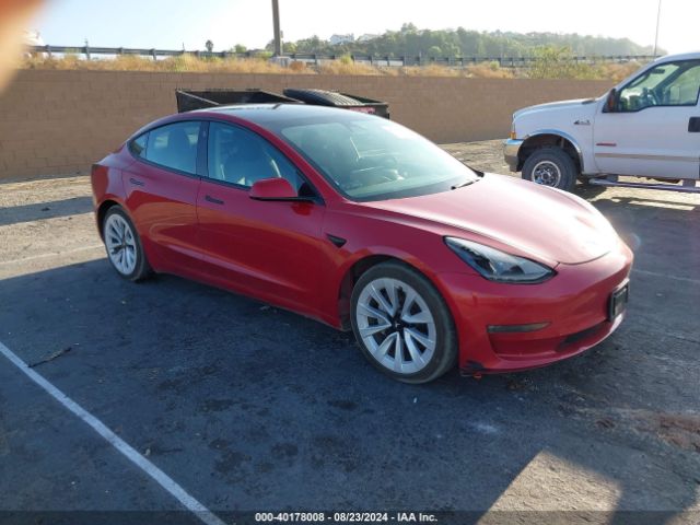 TESLA MODEL 3 2022 5yj3e1eb2nf143930