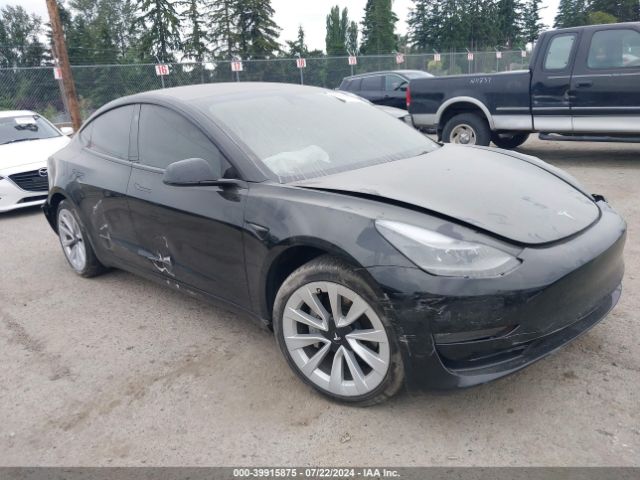 TESLA MODEL 3 2022 5yj3e1eb2nf164633