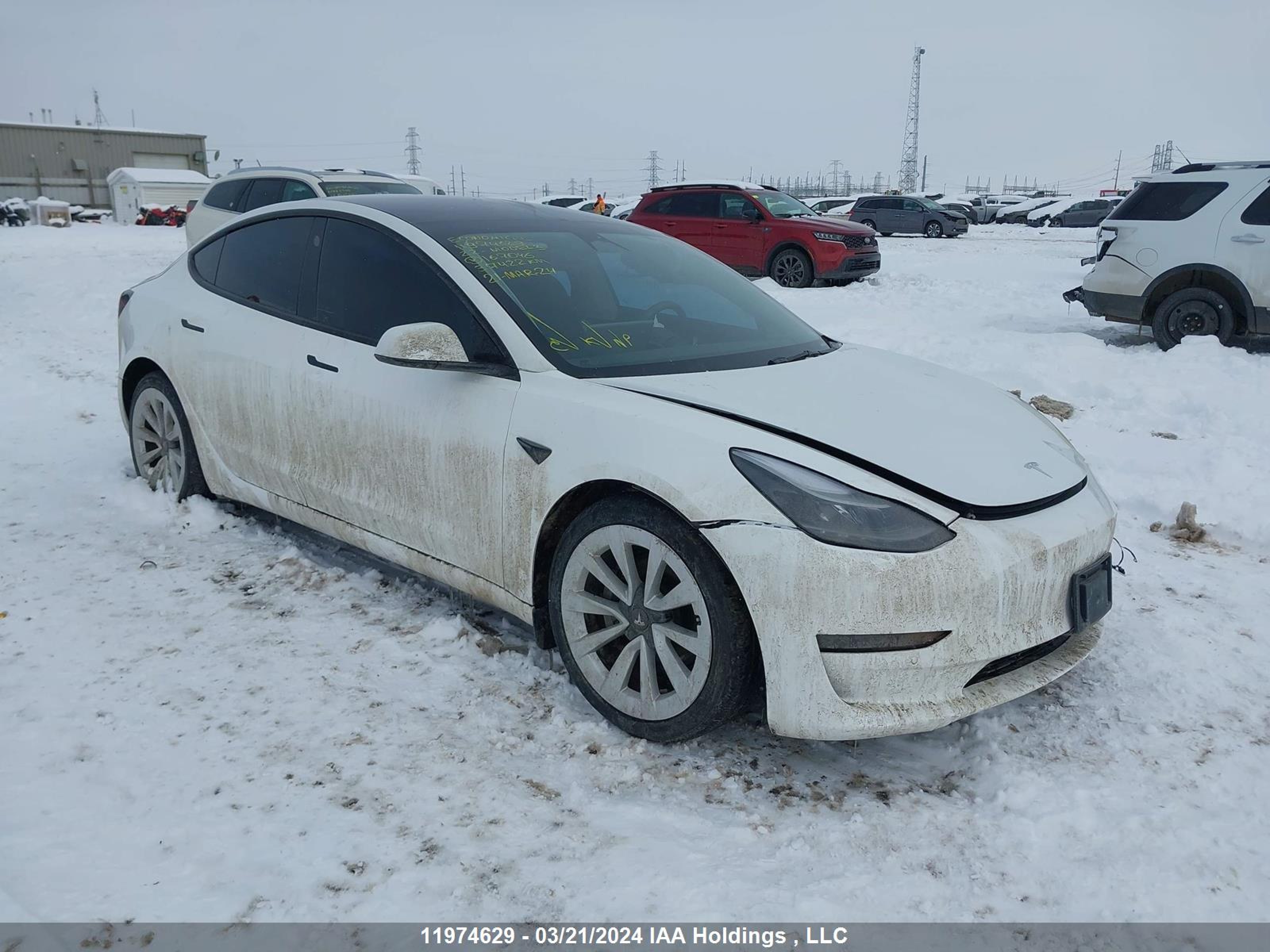 TESLA MODEL 3 2022 5yj3e1eb2nf167046