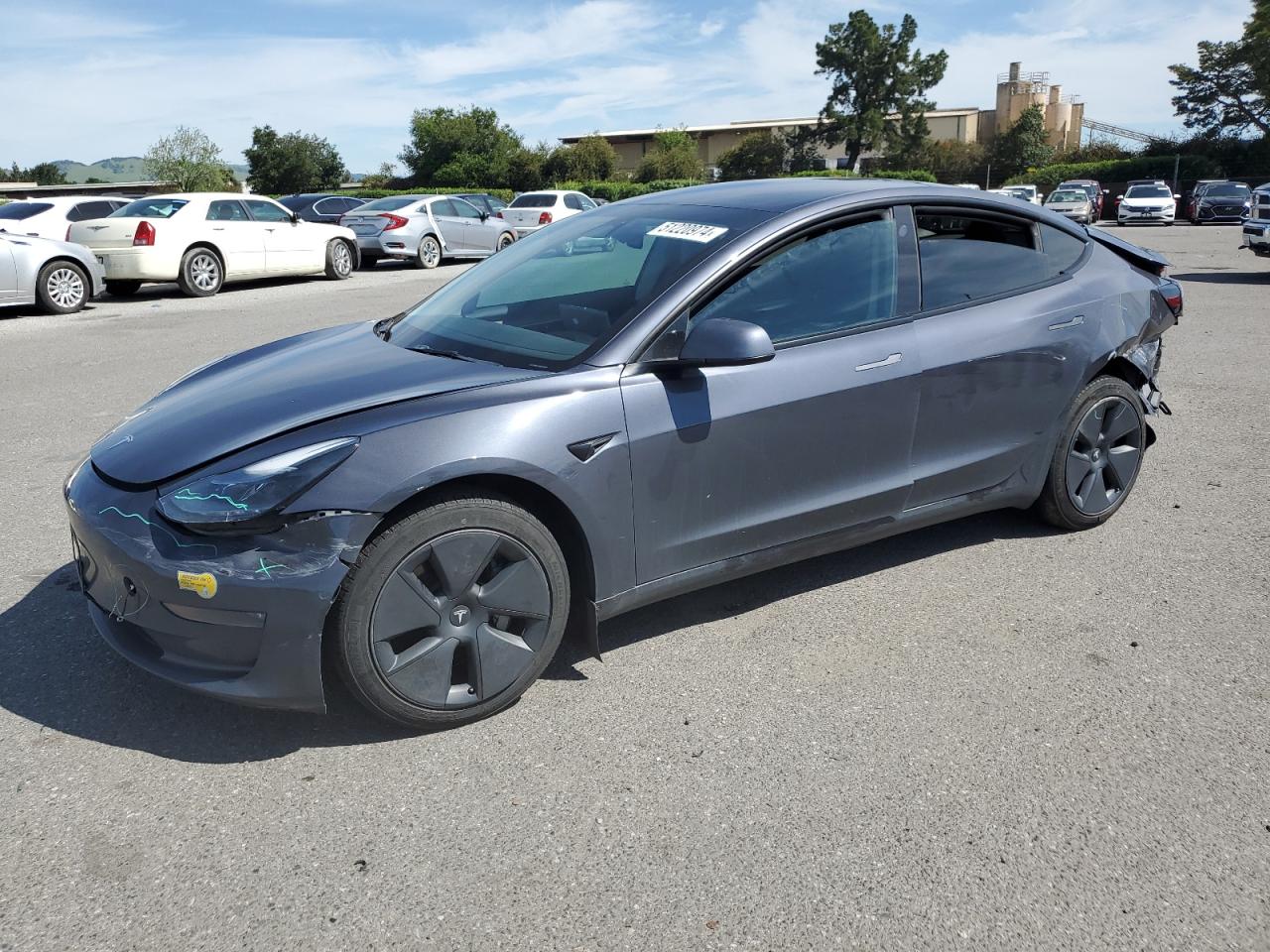 TESLA MODEL 3 2022 5yj3e1eb2nf181920