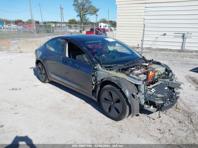 TESLA MODEL 3 2022 5yj3e1eb2nf318788