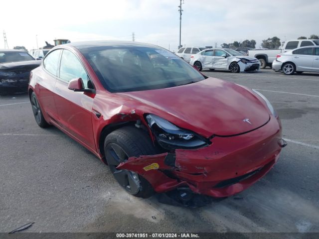 TESLA MODEL 3 2022 5yj3e1eb2nf362242