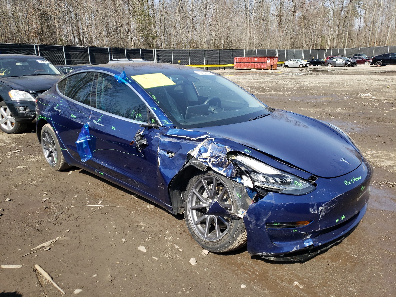 TESLA MODEL 3 2018 5yj3e1eb3jf054166