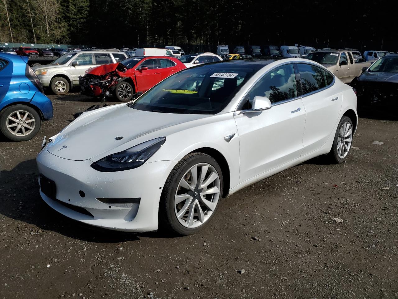 TESLA MODEL 3 2020 5yj3e1eb3lf783111