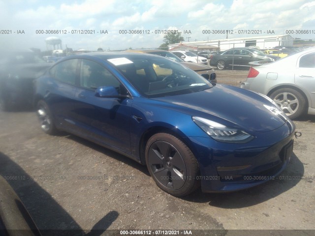 TESLA MODEL 3 2021 5yj3e1eb3mf836830