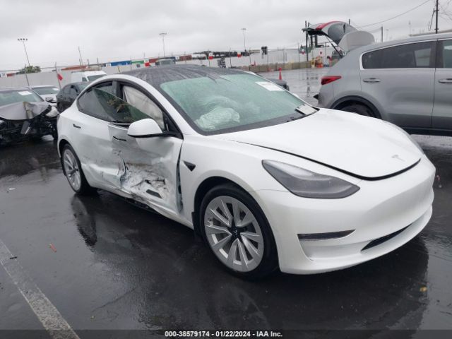 TESLA MODEL 3 2022 5yj3e1eb3nf183272