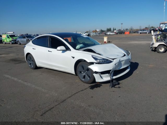 TESLA MODEL 3 2022 5yj3e1eb3nf262859