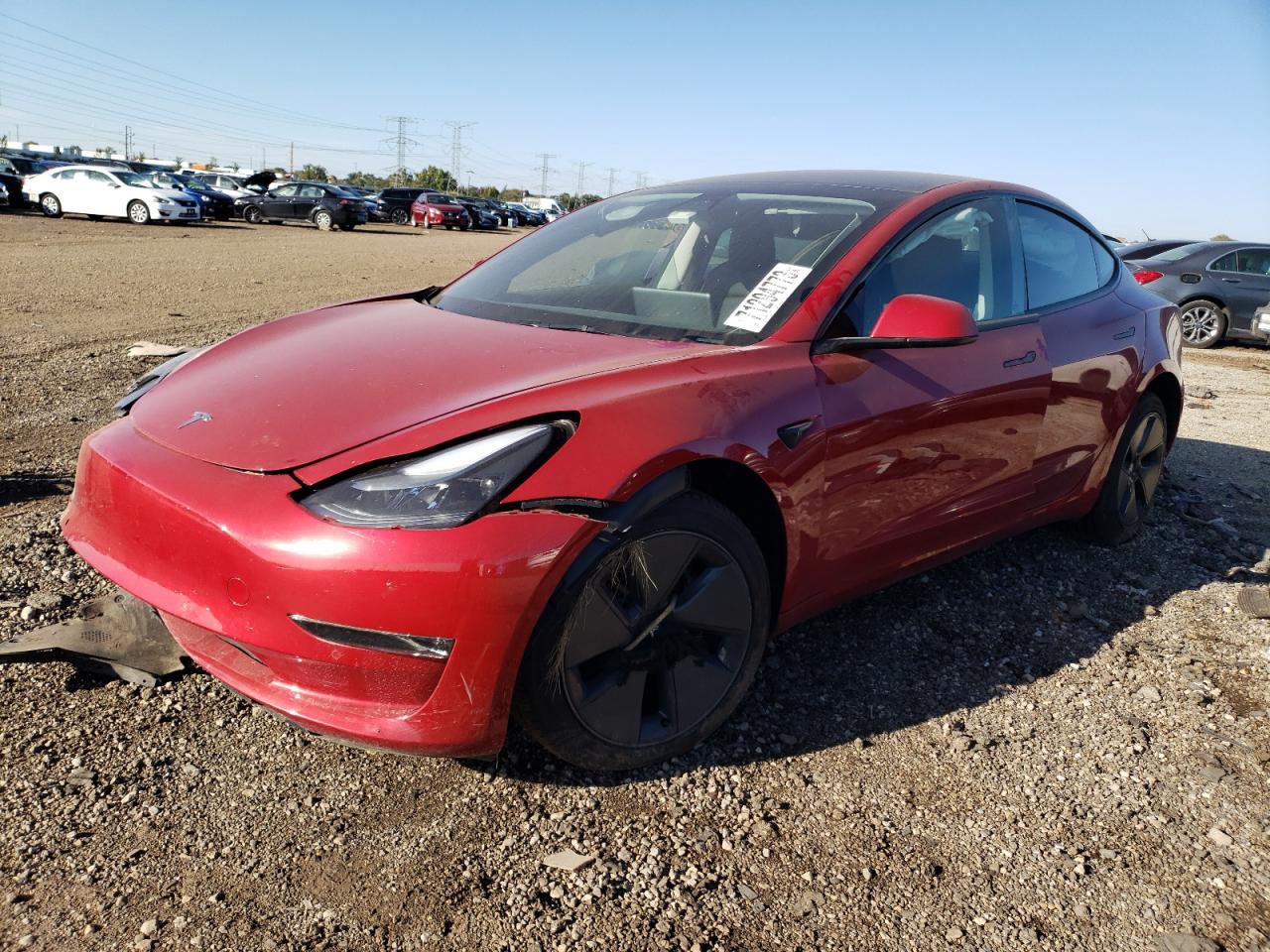 TESLA MODEL 3 2022 5yj3e1eb3nf314250