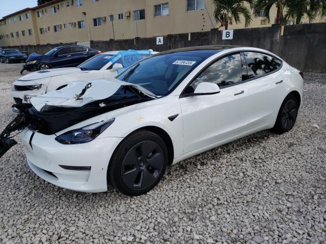 TESLA MODEL 3 2022 5yj3e1eb3nf327550