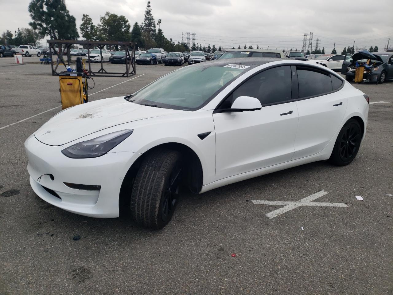 TESLA MODEL 3 2022 5yj3e1eb3nf360323