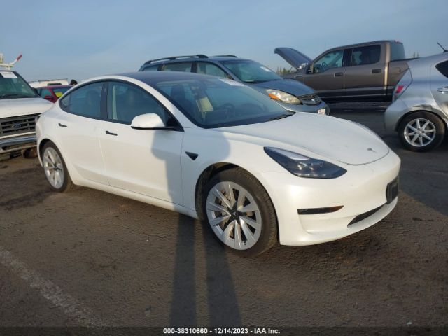 TESLA MODEL 3 2022 5yj3e1eb3nf363125