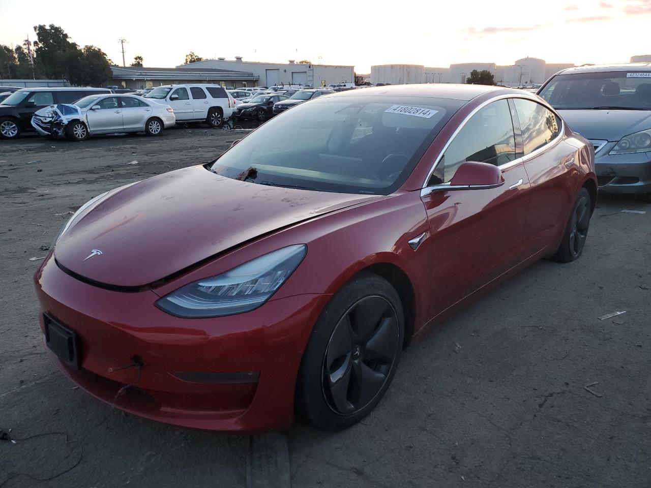 TESLA MODEL 3 2018 5yj3e1eb4jf130185