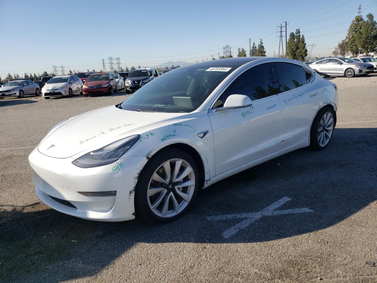 TESLA MODEL 3 2019 5yj3e1eb4kf512539