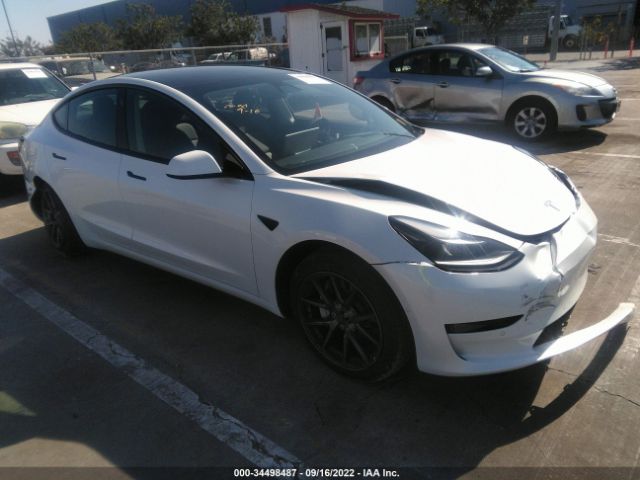 TESLA MODEL 3 2021 5yj3e1eb4mf036327