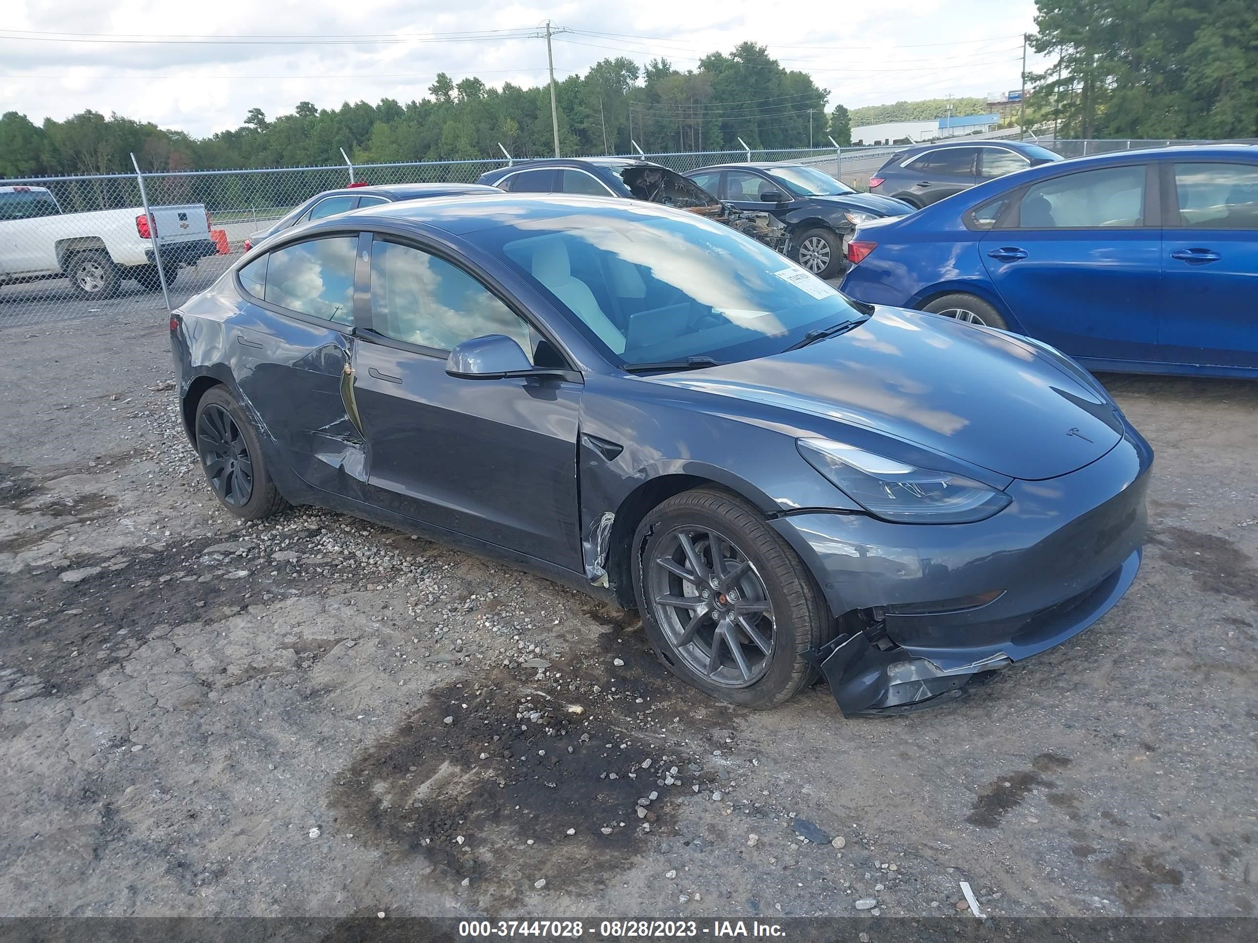 TESLA MODEL 3 2021 5yj3e1eb4mf054651