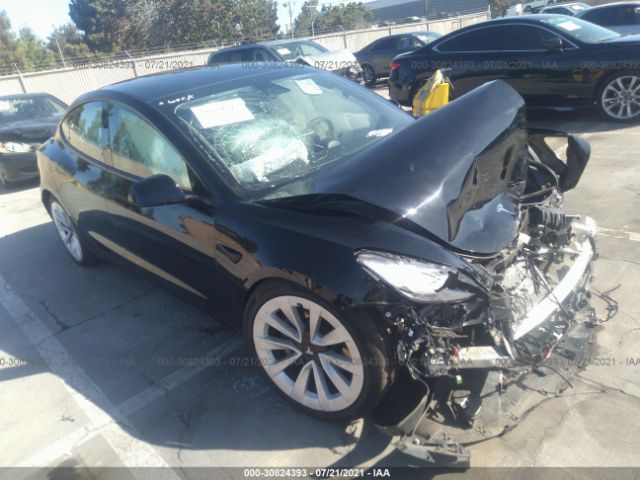 TESLA MODEL 3 2021 5yj3e1eb4mf877340