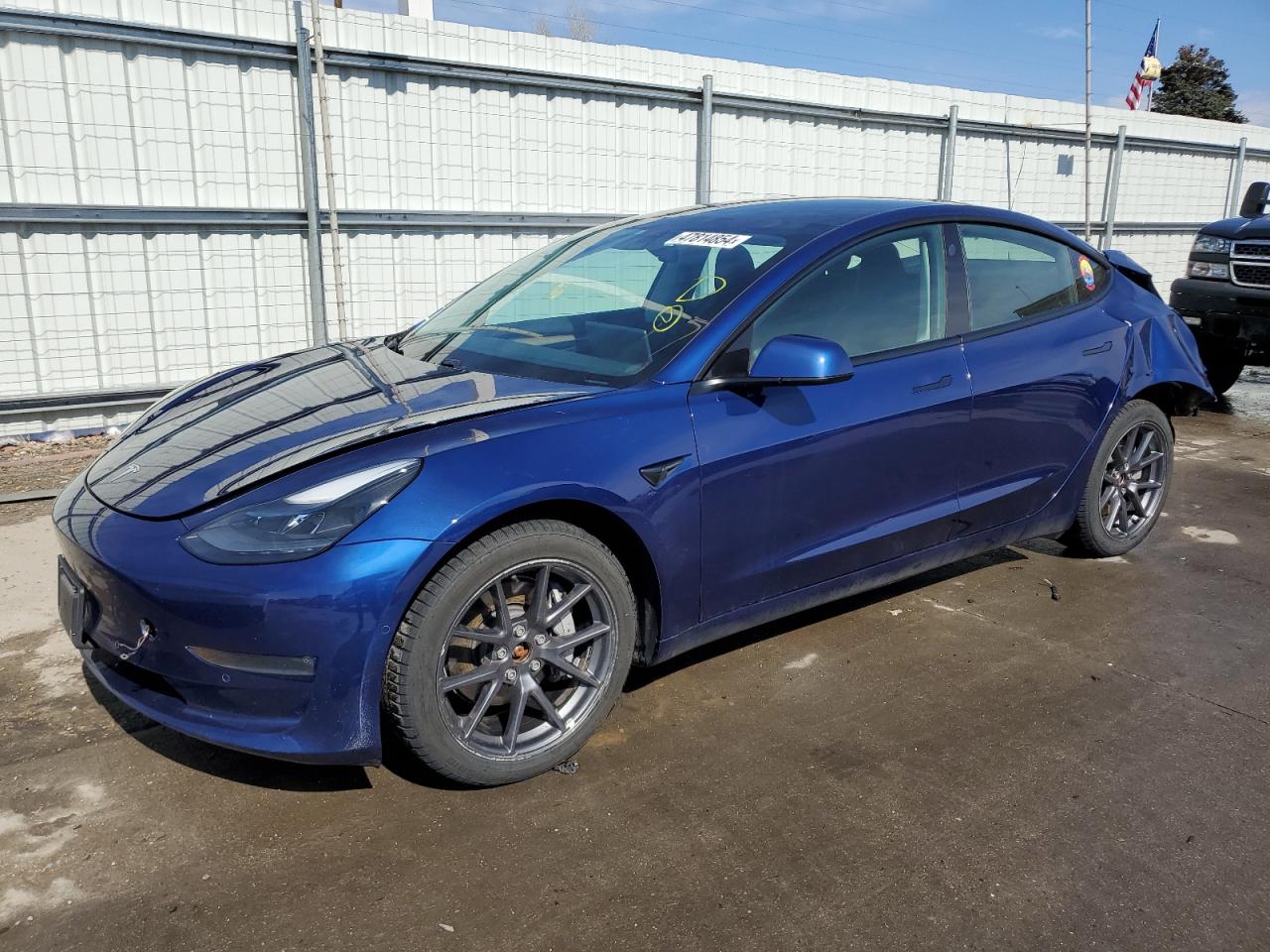 TESLA MODEL 3 2021 5yj3e1eb4mf965627