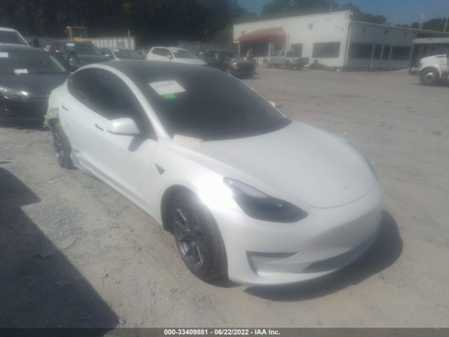 TESLA MODEL 3 2022 5yj3e1eb4nf162186