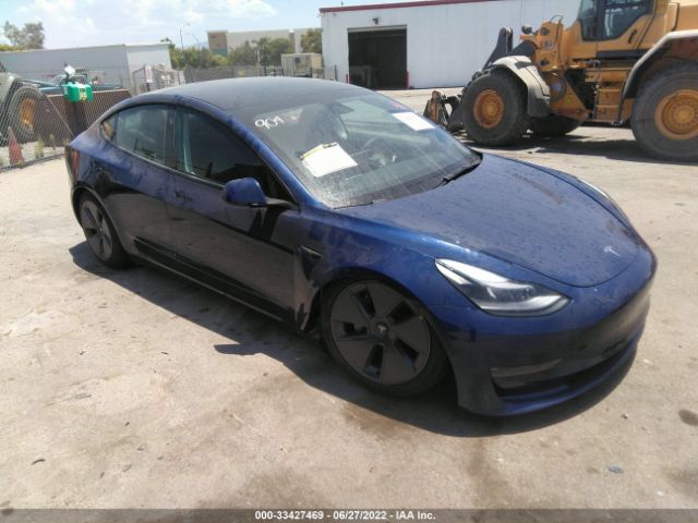 TESLA MODEL 3 2022 5yj3e1eb4nf196824