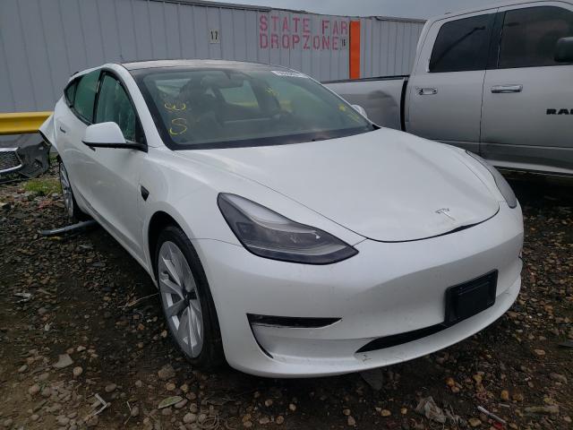 TESLA MODEL 3 2021 5yj3e1eb5mf906733