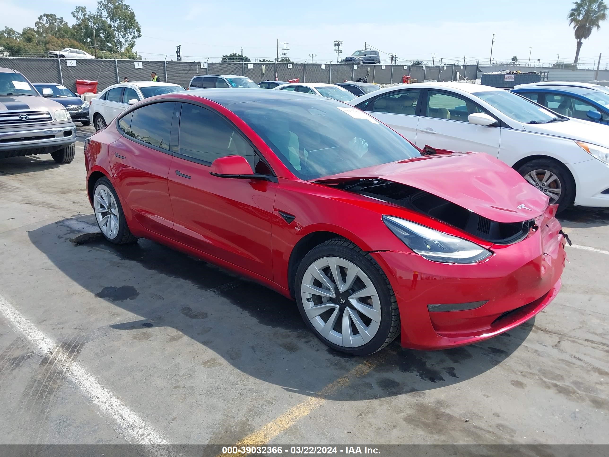 TESLA MODEL 3 2021 5yj3e1eb5mf926898