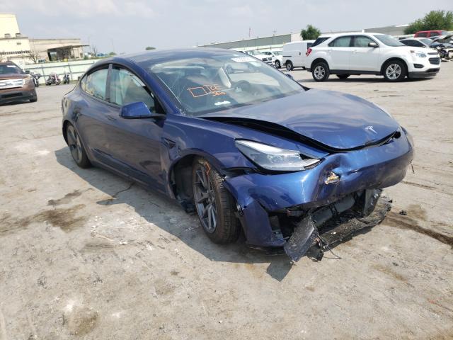 TESLA MODEL 3 2021 5yj3e1eb5mf984073