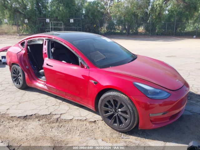 TESLA MODEL 3 2022 5yj3e1eb5nf121193