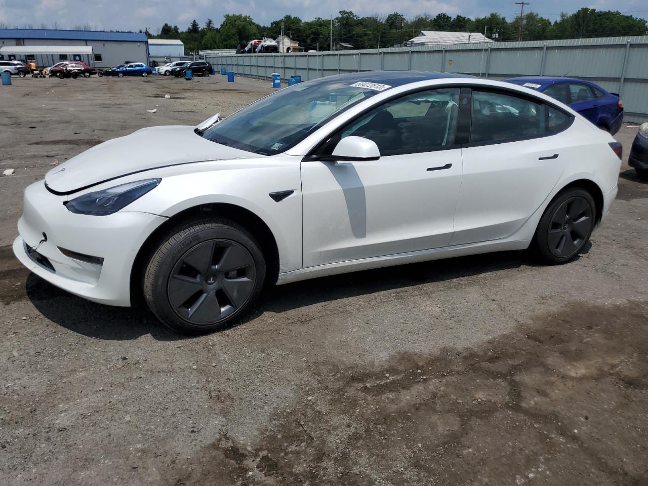 TESLA MODEL 3 2022 5yj3e1eb5nf206406