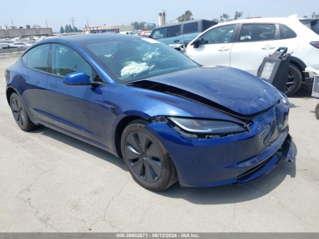 TESLA MODEL 3 2024 5yj3e1eb5rf729446