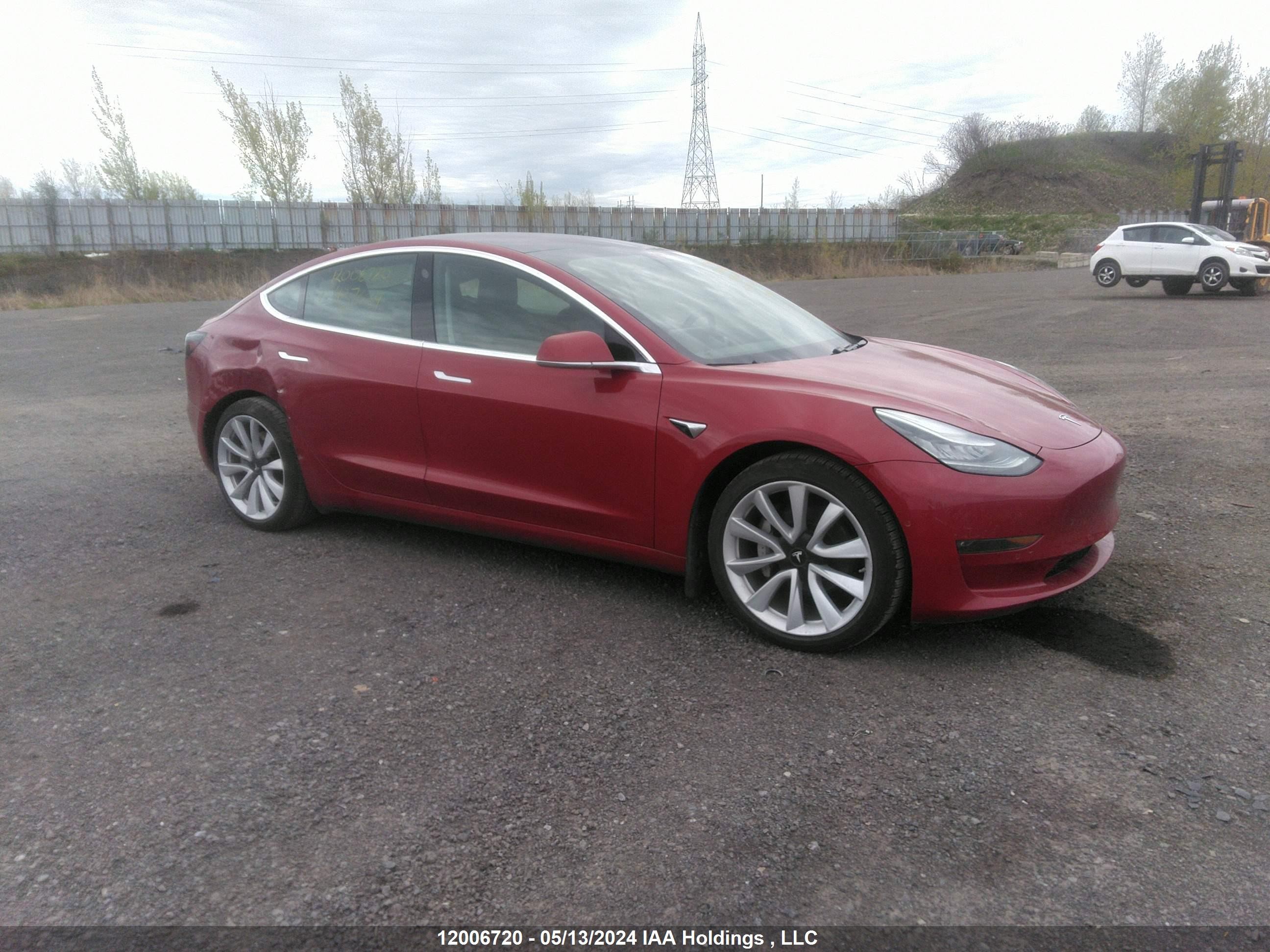 TESLA MODEL 3 2019 5yj3e1eb6kf437634