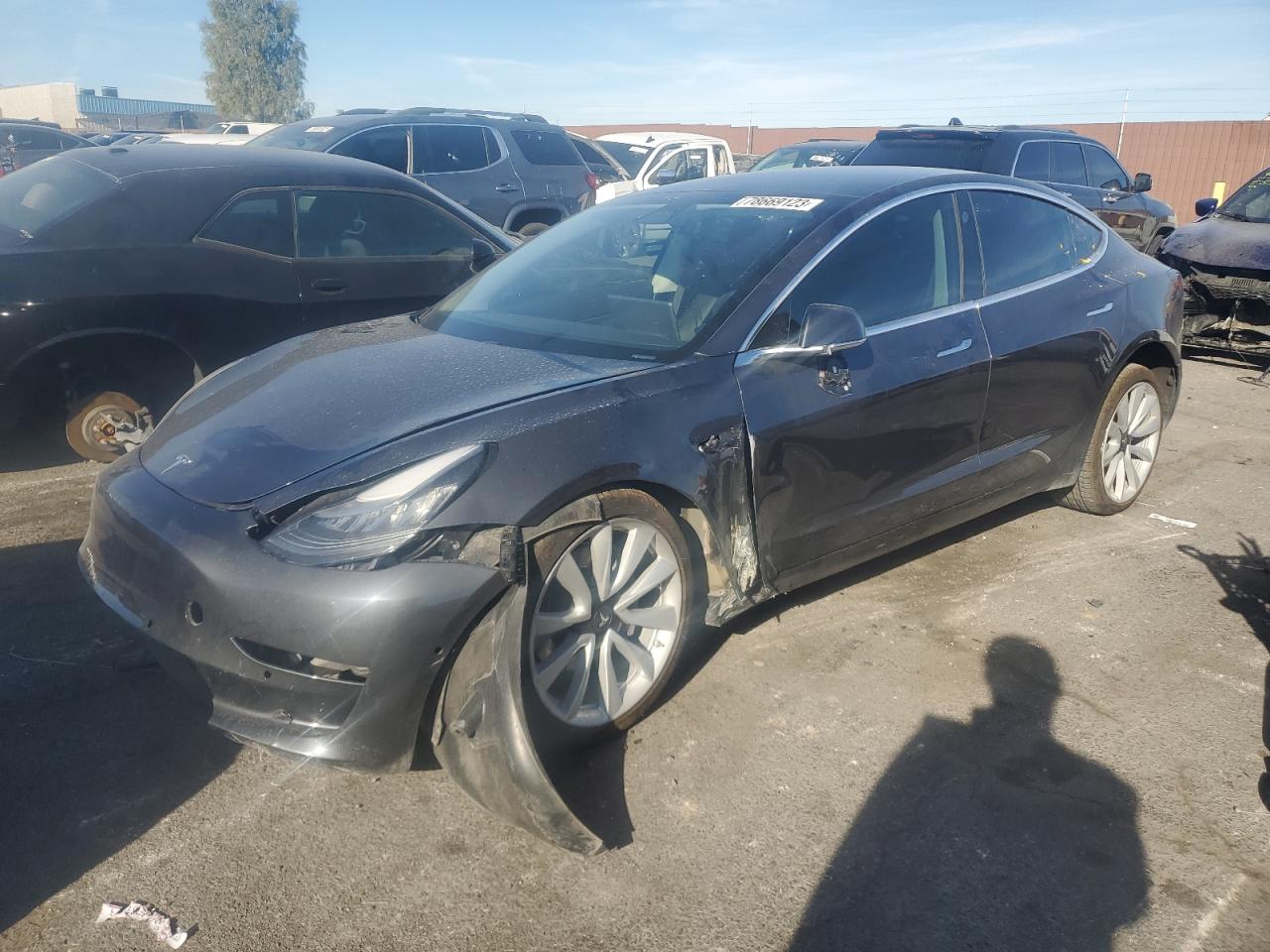 TESLA MODEL 3 2019 5yj3e1eb6kf477423