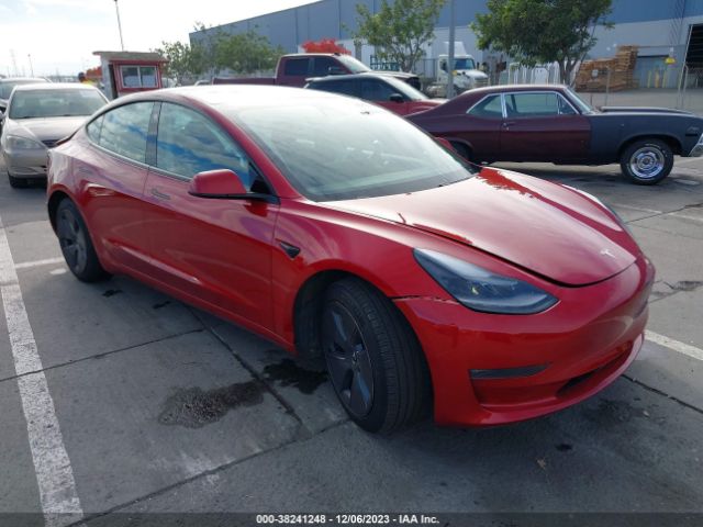 TESLA MODEL 3 2021 5yj3e1eb6mf055221