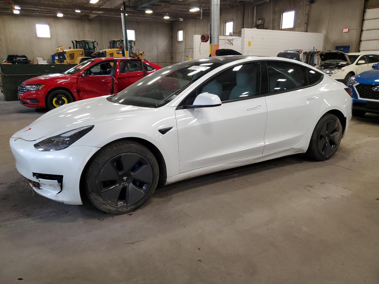 TESLA MODEL 3 2021 5yj3e1eb6mf903372