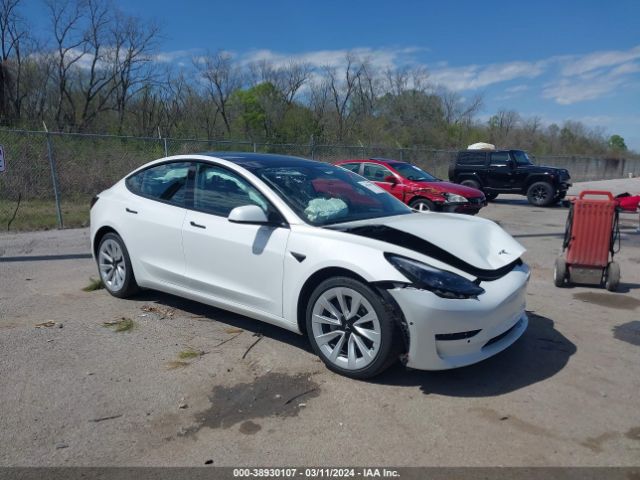 TESLA MODEL 3 2022 5yj3e1eb6nf128153