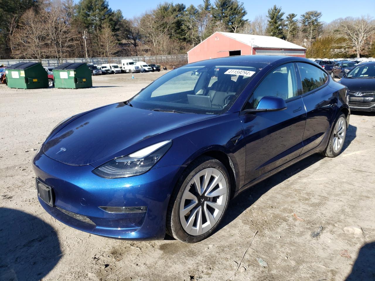 TESLA MODEL 3 2022 5yj3e1eb6nf129870