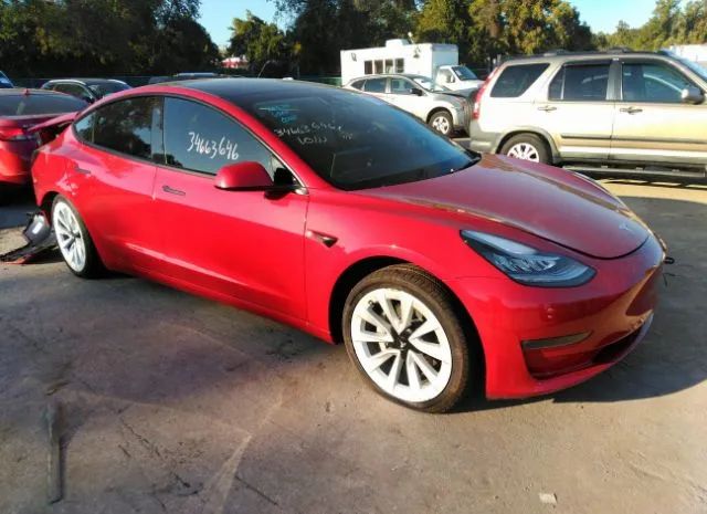 TESLA MODEL 3 2022 5yj3e1eb6nf244436