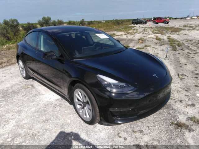 TESLA MODEL 3 2022 5yj3e1eb6nf309639