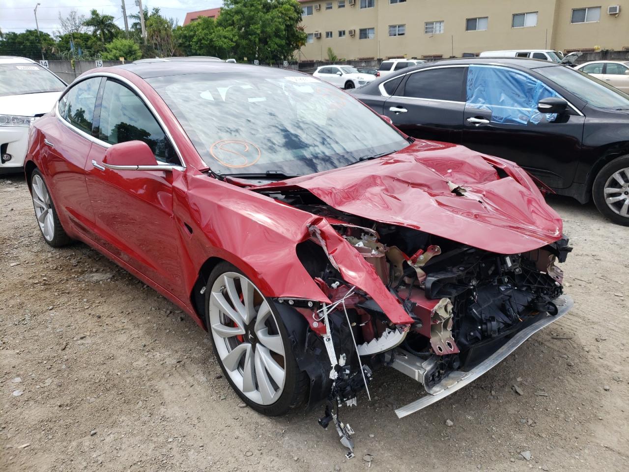 TESLA MODEL 3 2018 5yj3e1eb7jf072797