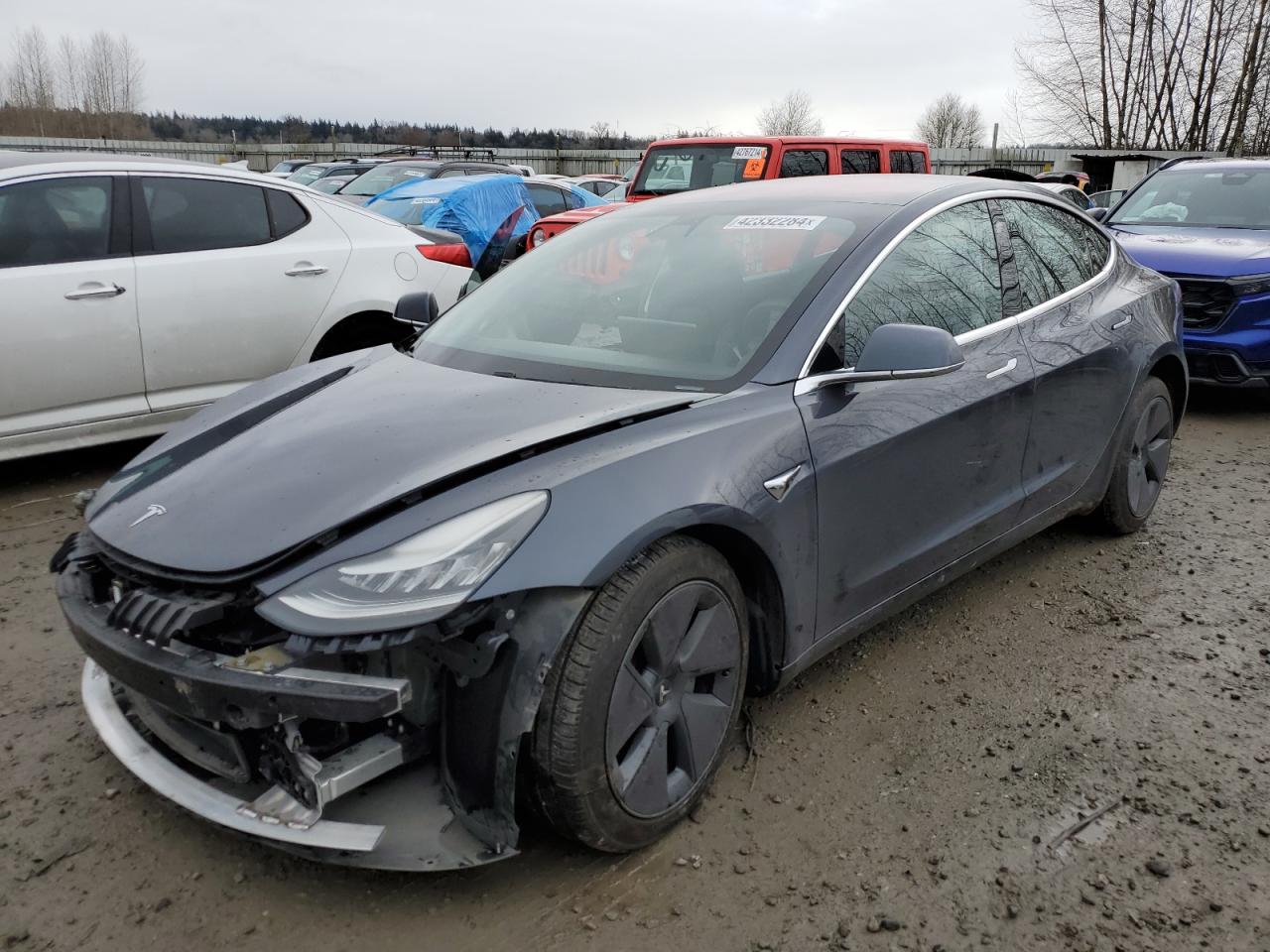 TESLA MODEL 3 2019 5yj3e1eb7kf205611