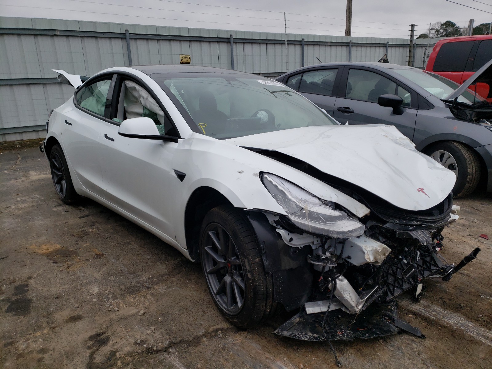 TESLA MODEL 3 2021 5yj3e1eb7mf849399