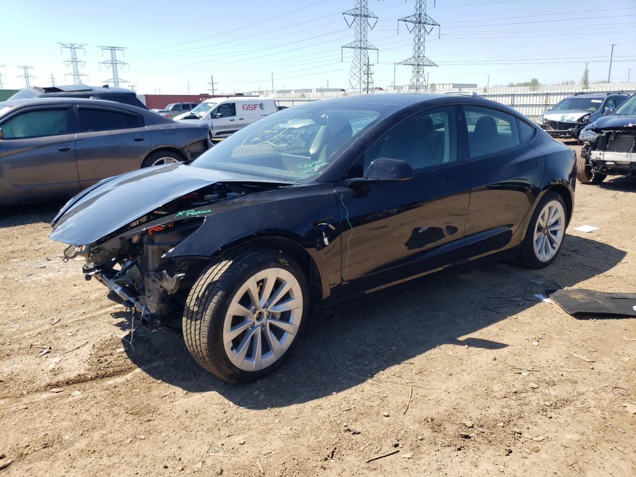 TESLA MODEL 3 2021 5yj3e1eb7mf866848