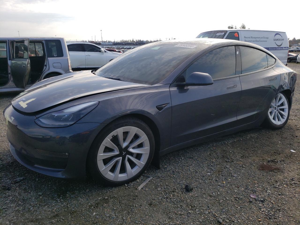 TESLA MODEL 3 2022 5yj3e1eb7nf122832