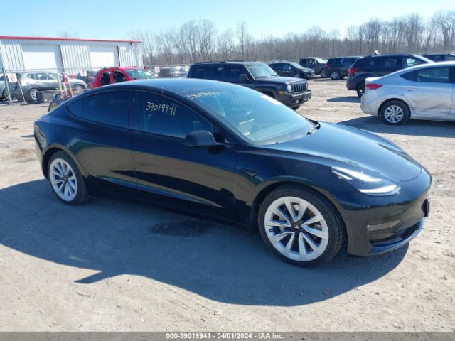 TESLA MODEL 3 2022 5yj3e1eb7nf189799